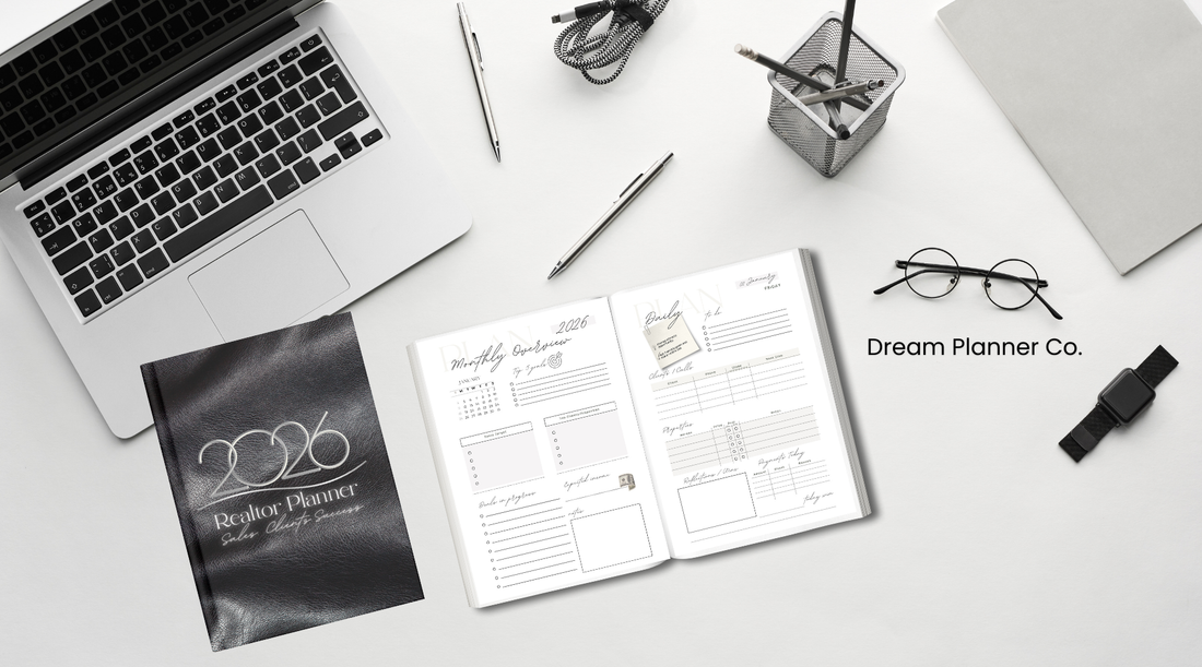 Best Realtor Planners 2026: Dated, Undated & Editable Real Estate Planners | Dream Planner Co.