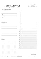 Dream Realtor Planner – Results Edition | Undated Sales Planner