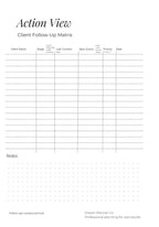 Dream Realtor Planner – Results Edition | Undated Sales Planner