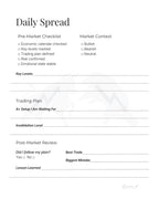 Professional Trading Journal: Trade Log Book & Performance Tracker for Stock, Forex and Crypto Traders | Daily Trading Planner with Risk Management and Strategy Review