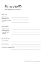 Dream Realtor Planner – Results Edition | Undated Sales Planner