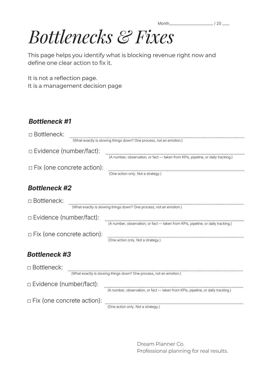 Revenue Control Undated Planner for Insurance Agents: Pipeline, Portfolio & Renewal Tracking System to Increase Commission, Manage Clients, and Control Daily Production