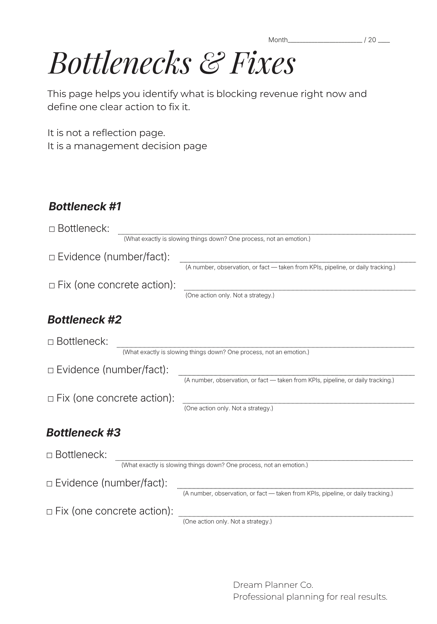 Revenue Control Undated Planner for Insurance Agents: Pipeline, Portfolio & Renewal Tracking System to Increase Commission, Manage Clients, and Control Daily Production