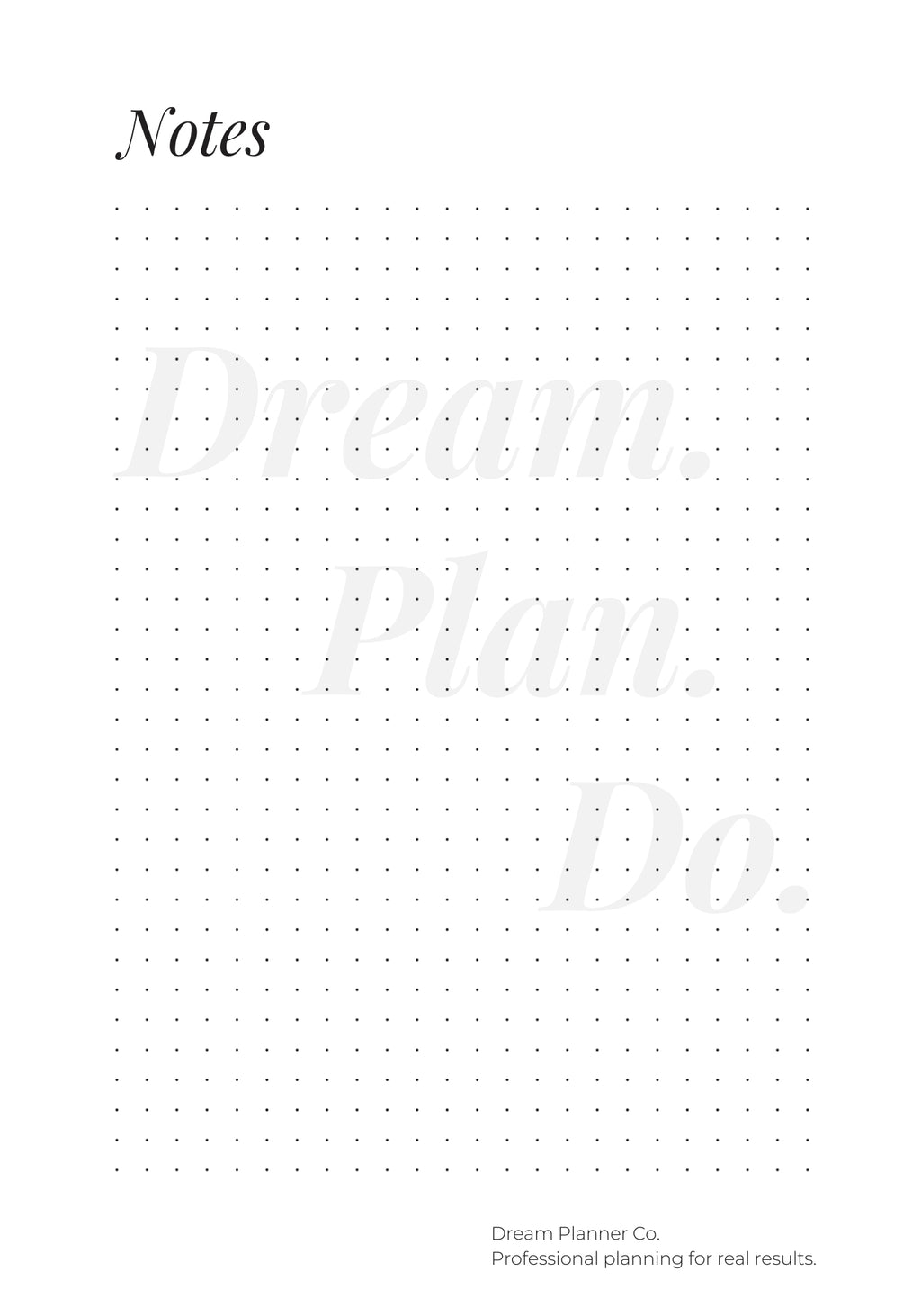 Dream Realtor Planner – Results Edition | Undated Sales Planner