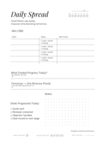Revenue Control Undated Planner for Insurance Agents: Pipeline, Portfolio & Renewal Tracking System to Increase Commission, Manage Clients, and Control Daily Production
