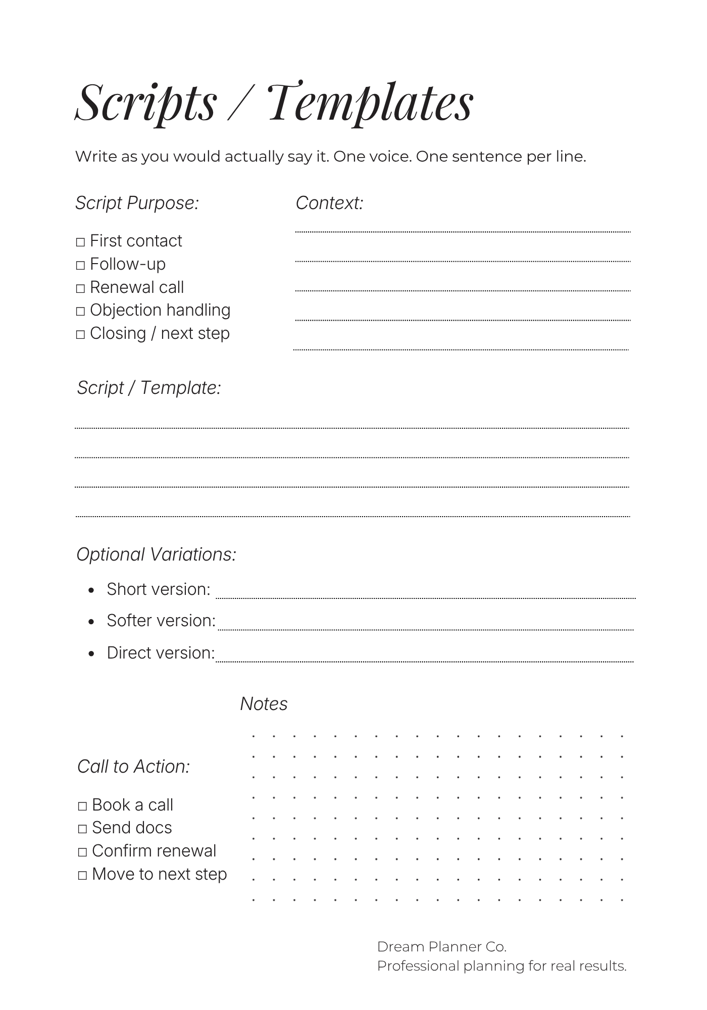 Revenue Control Undated Planner for Insurance Agents: Pipeline, Portfolio & Renewal Tracking System to Increase Commission, Manage Clients, and Control Daily Production