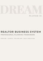 Ivory Realtor Planner – Focus & Daily Execution System