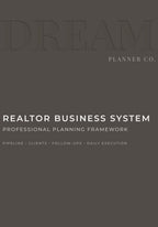 Taupe Realtor Planner – Pipeline Control & Deal Management System