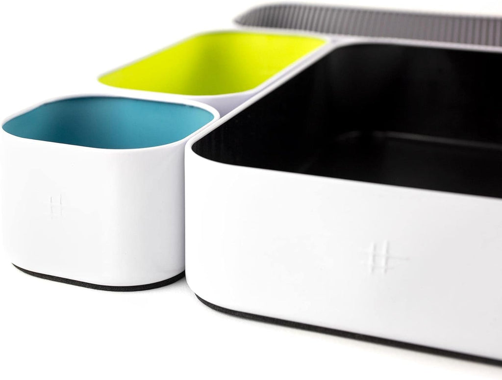 12-Piece Metal Drawer Organizer Tray Set – Storage for Desk & Home