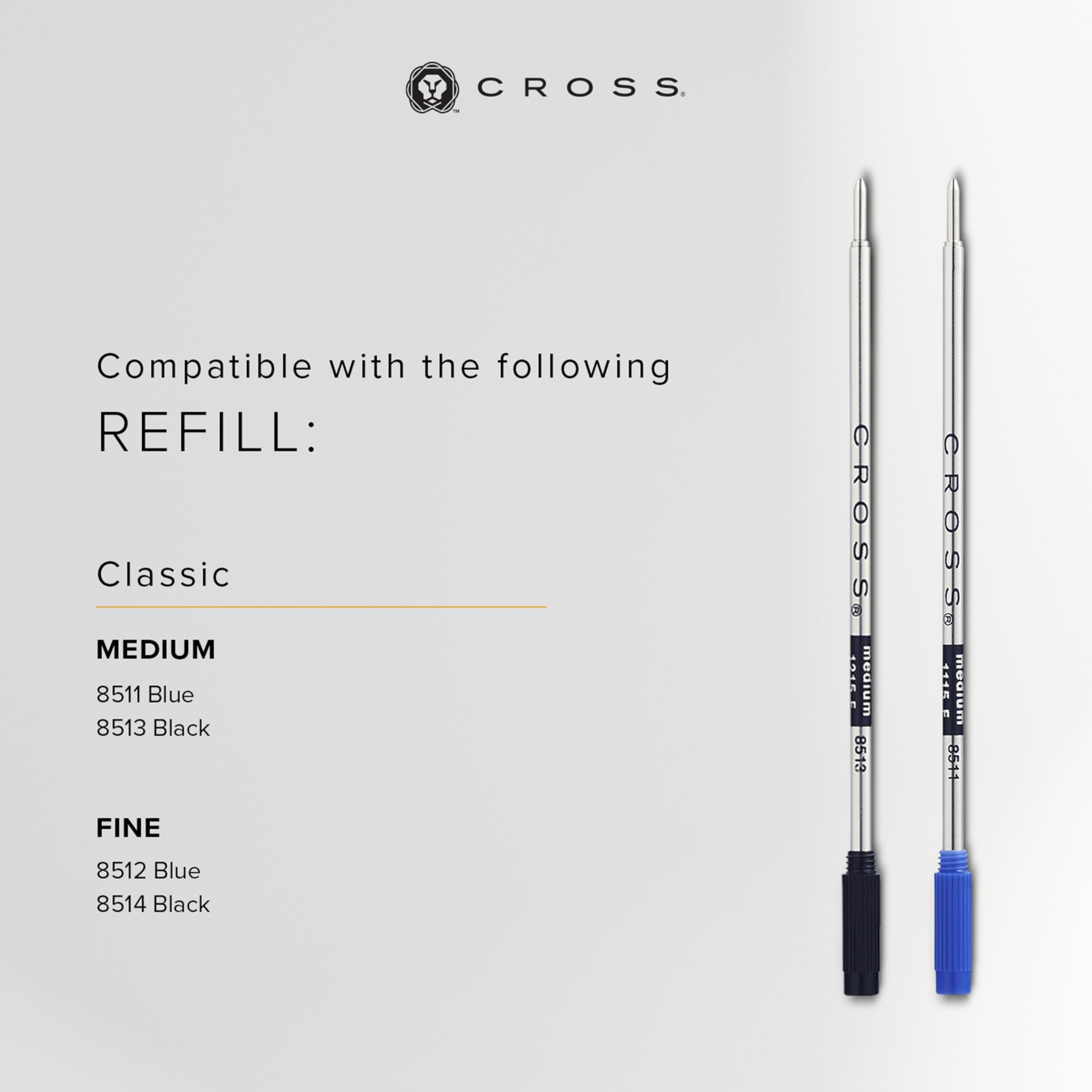 Cross Classic Century Ballpoint Pen | Luxury Chrome Writing Tool