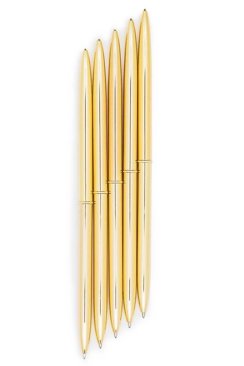 Luxury Gold Ballpoint Pen Set | Premium Writing Pens (Set of 6)