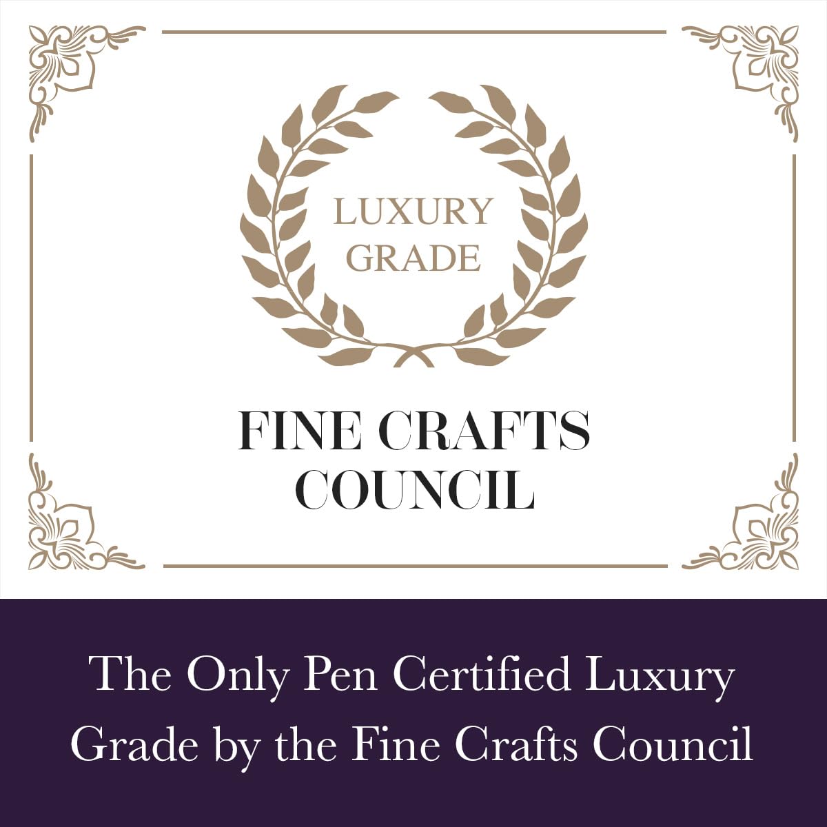 Luxury Silver & Gold Rollerball Pen | Premium Writing Tool