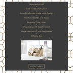 Gold Desk Organizer with Drawer – Metal Desktop Caddy (6 Compartments)