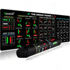 Stock Market Desk Mat for Traders – Large Non-Slip Mouse Pad