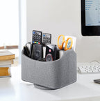 Rotating Remote Control Holder – Spinning Desk & TV Organizer Caddy