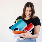 12-Piece Metal Drawer Organizer Tray Set – Storage for Desk & Home