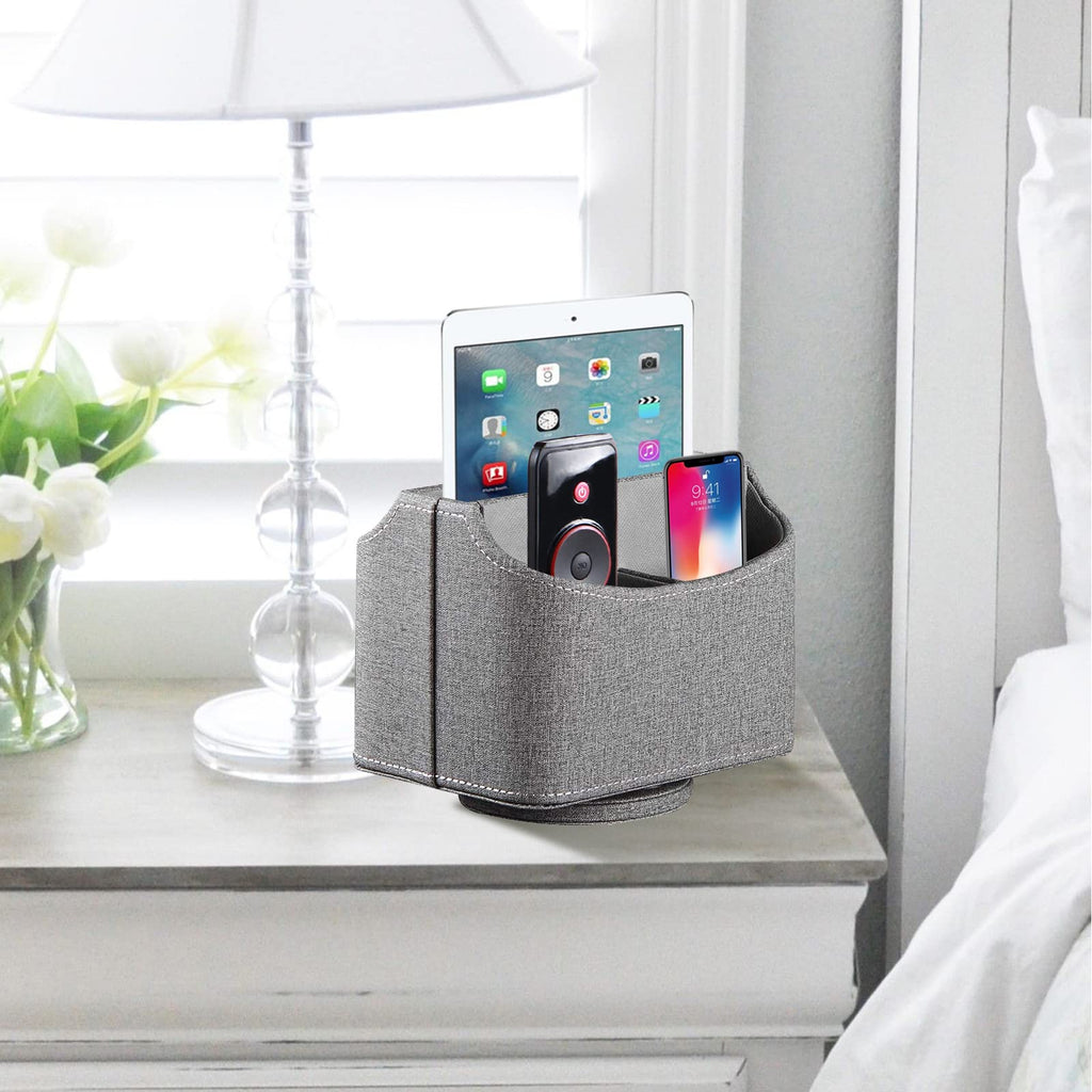 Rotating Remote Control Holder – Spinning Desk & TV Organizer Caddy