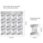 Monthly Planner Tabs | Adhesive Monthly Stickers for Journals & Notebooks