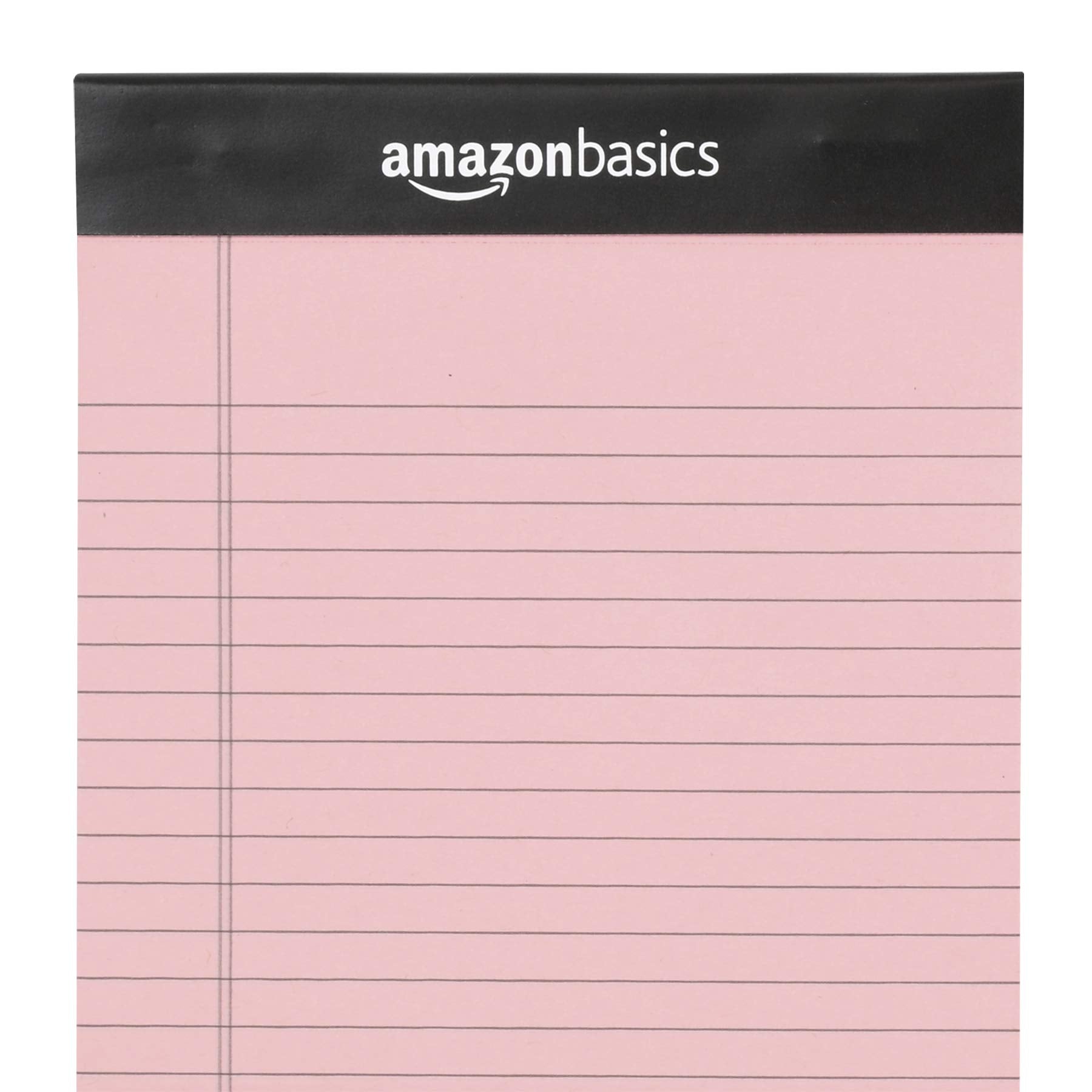 Amazon Basics Narrow Ruled Lined Note Pads (6 Pack)