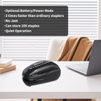 Craftinova Electric Stapler with Staples | Compact Office Stapler