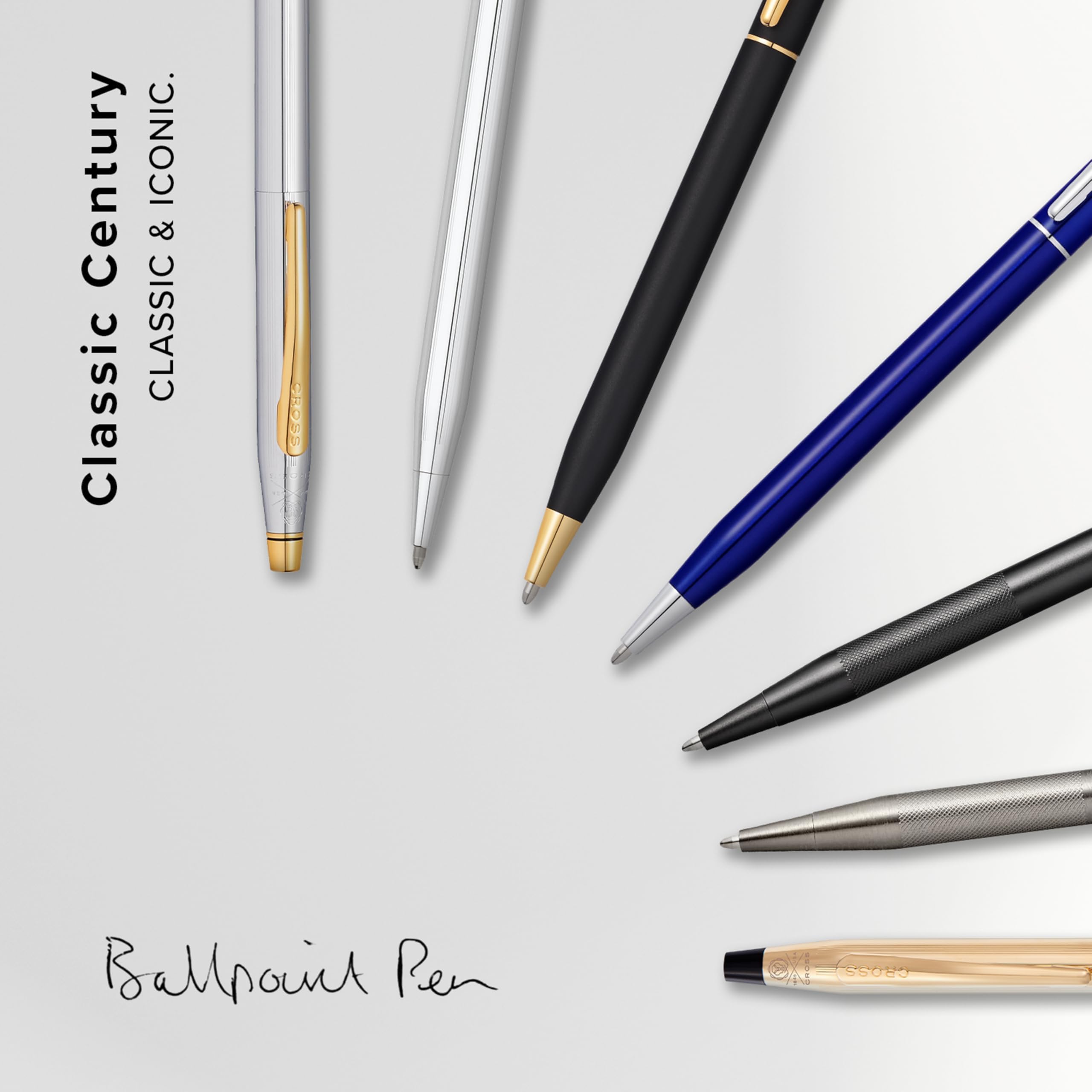 Cross Classic Century Ballpoint Pen | Luxury Chrome Writing Tool