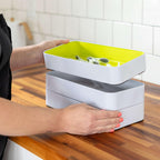 12-Piece Metal Drawer Organizer Tray Set – Storage for Desk & Home