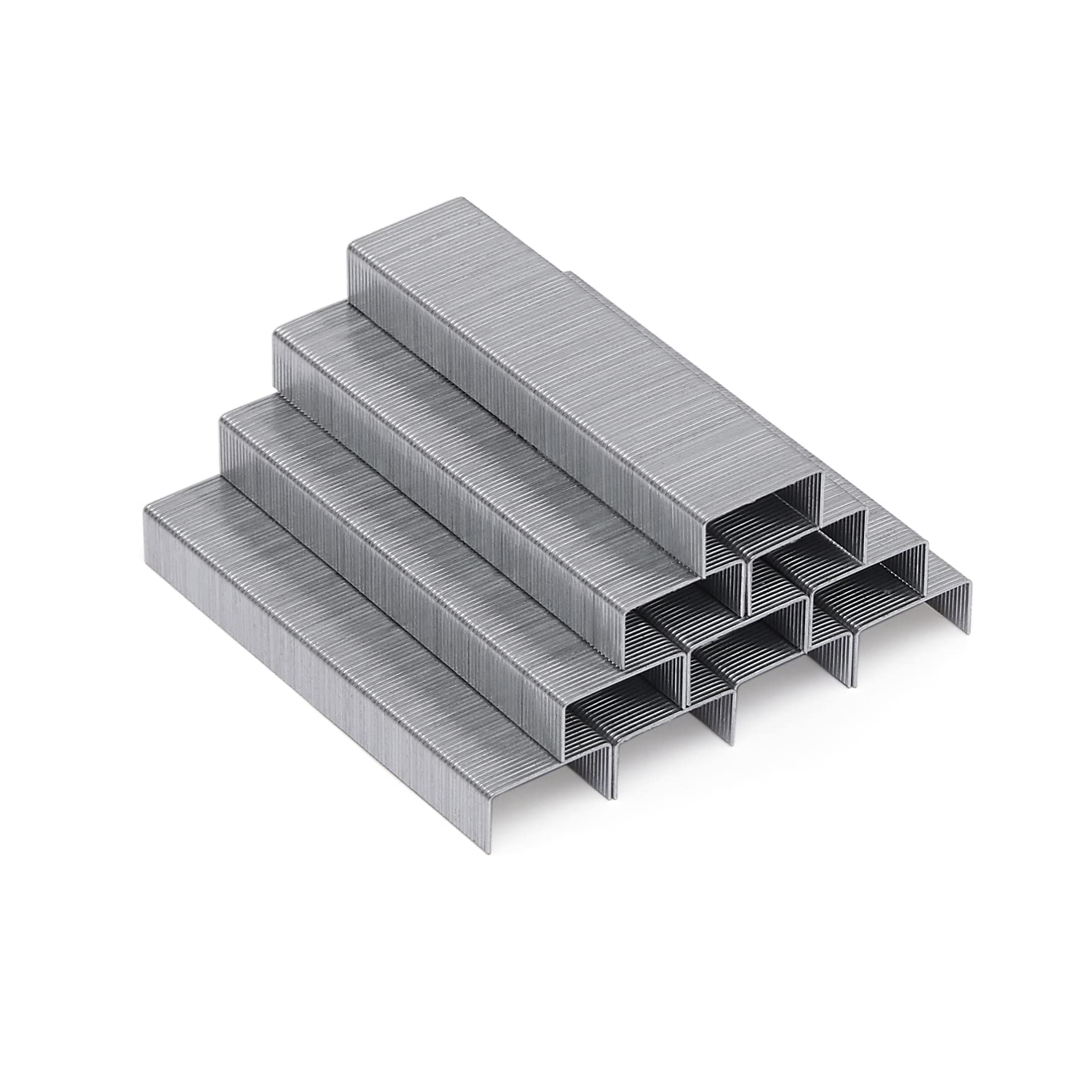 Amazon Basics Office Stapler with Staples | Non-Slip Desk Stapler