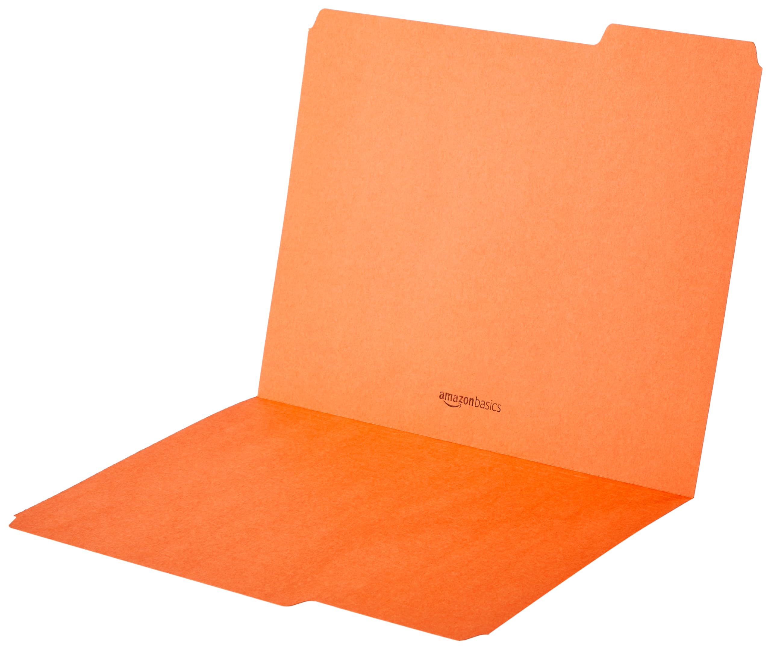 Amazon Basics File Folders with Tabs, Letter Size (100 Pack)