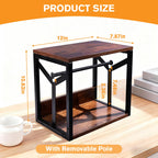 Nanxitu Label Holder for Rolls & Fanfold Labels – Thermal Printer Stand