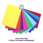 Strong Magnetic Metal Clips 1.2 Inch (12-Pack)