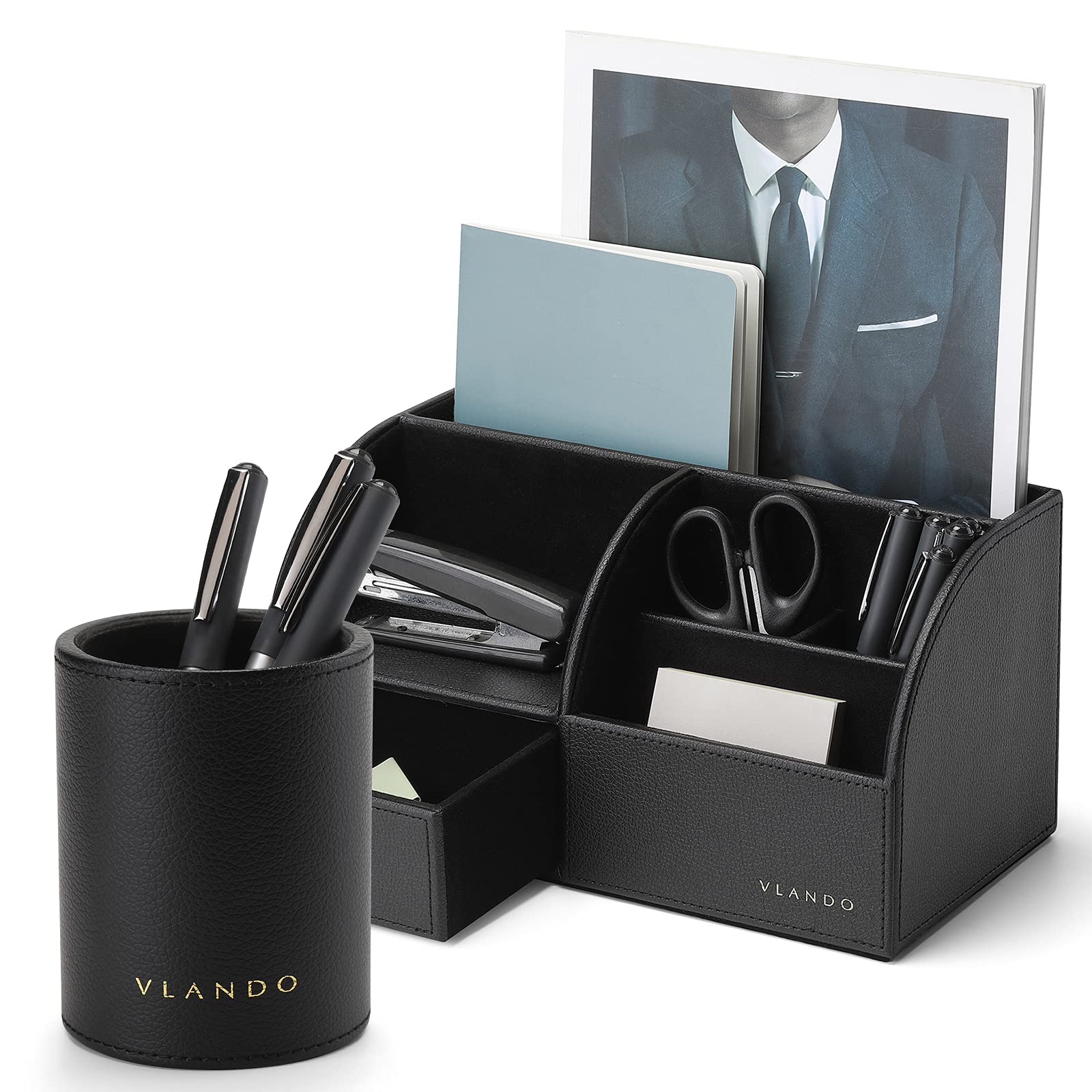 Desk Organizer Caddy – Multi-Section Storage for Office & Home