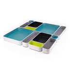 12-Piece Metal Drawer Organizer Tray Set – Storage for Desk & Home