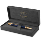 Parker Duofold Ballpoint Pen – Prestige Blue Chevron, Medium Point
