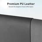Leather Desk Pad Protector – Large Non-Slip PU Desk Mat for Office