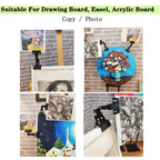 Adjustable Document Holder for Typing | Rotatable Copy Stand