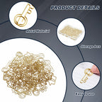 Gueevin Real Estate Paper Clips Set | House & Key Shaped Office Supplies