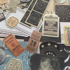 Vintage Aesthetic Stickers for Journaling & Scrapbooking (200 pcs)