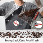 Silicone-Coated Stainless Steel Bag Clips (8-Pack)