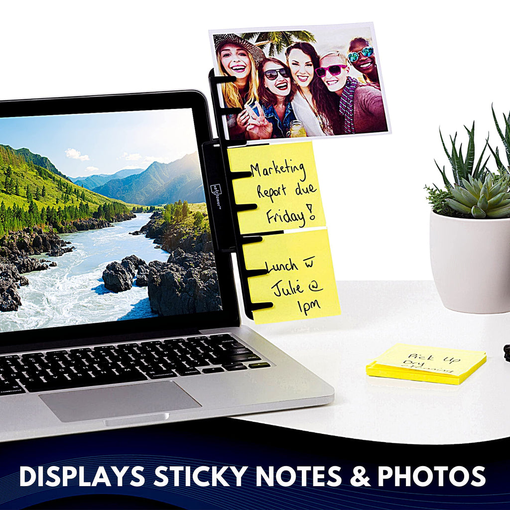 Note Tower Monitor Document Holder | Typing Copy Stand for Desk