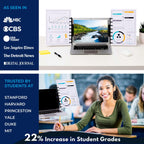 Note Tower Monitor Document Holder | Typing Copy Stand for Desk