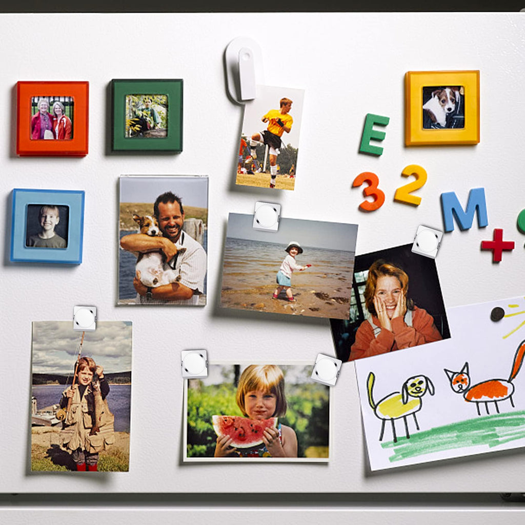 Strong Magnetic Metal Clips 1.2 Inch (12-Pack)