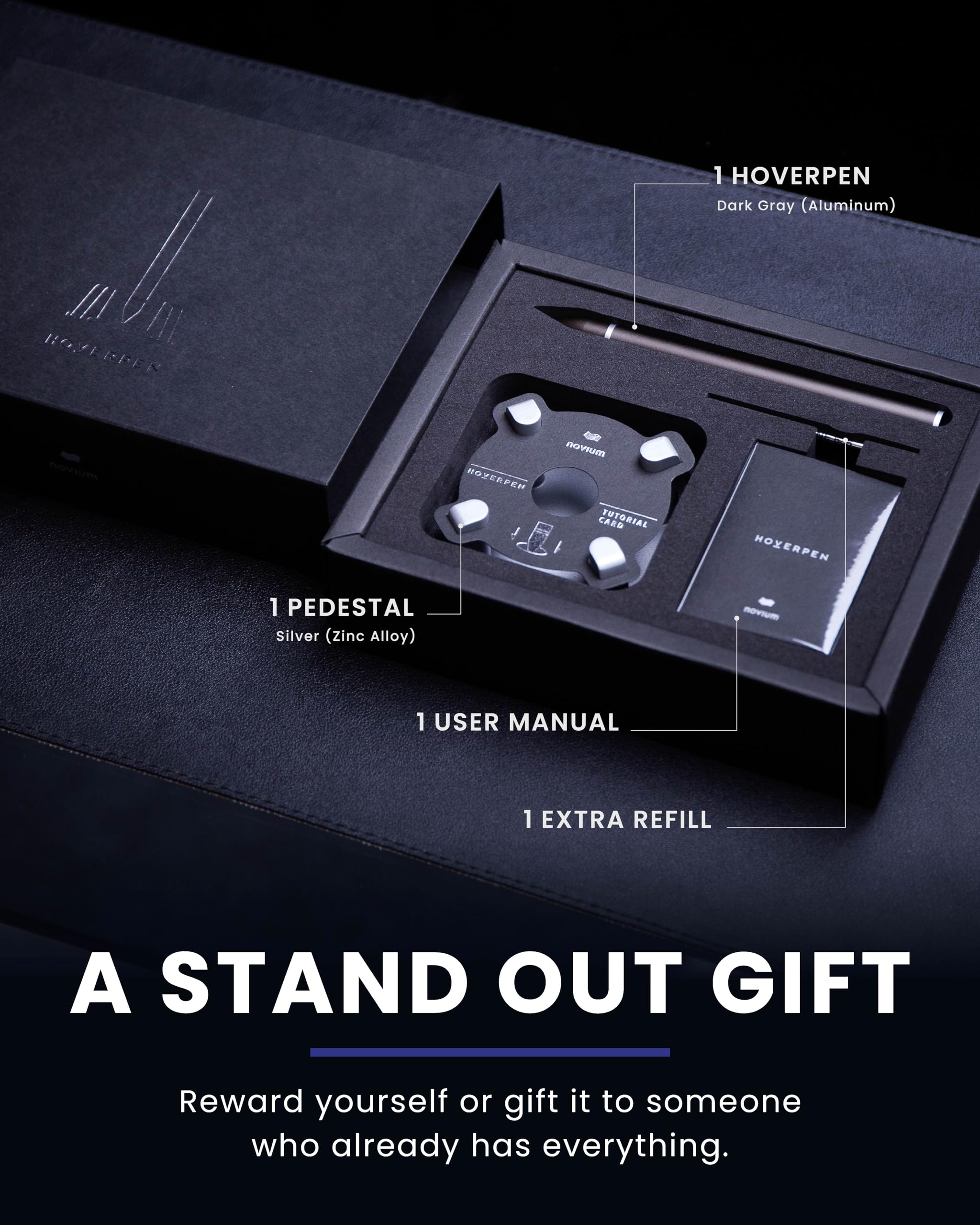 Novium Hoverpen | Luxury Gravity-Defying Executive Pen