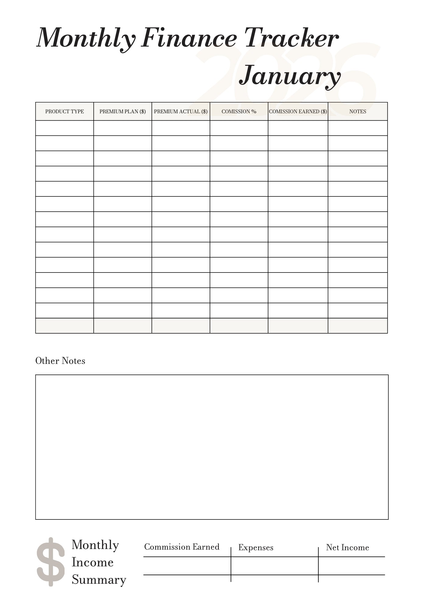 Insurance Agent Planner 2026 - Strategic Daily Planner for Sales Professionals (Discipline, Results & Growth)