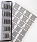 Laminated Monthly Planner Tabs | Peel & Stick Dividers (12 Month + 12 Blank)