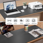 Leather Desk Pad Protector – Large Non-Slip PU Desk Mat for Office