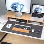 Leather Desk Pad Protector – Large Non-Slip PU Desk Mat for Office