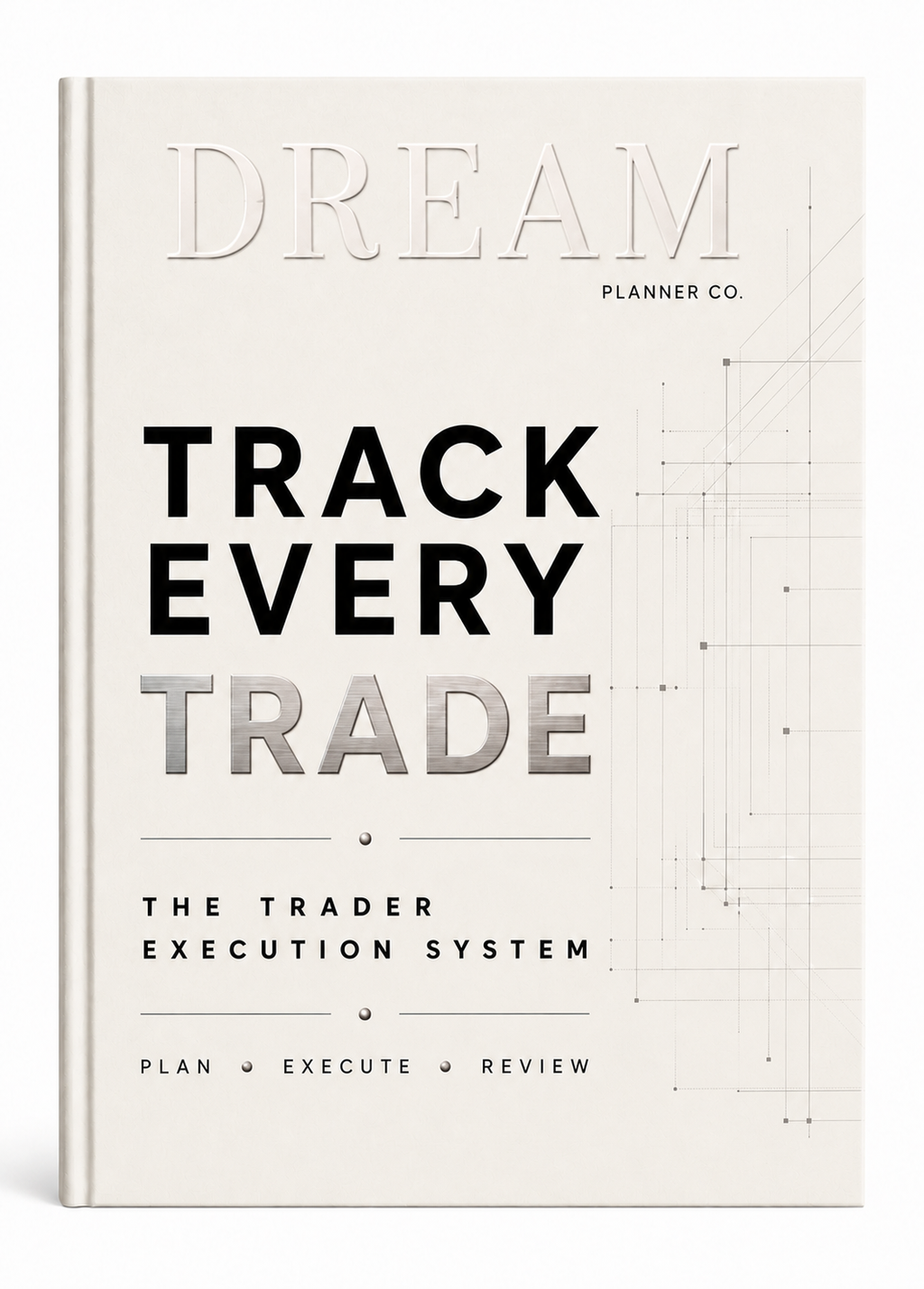 Professional Trading Journal: Trade Log Book & Performance Tracker for Stock, Forex and Crypto Traders | Daily Trading Planner with Risk Management and Strategy Review